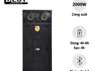 Loa Kéo KARAOKE Best-B8200 (2 Bass 40 Đứng)